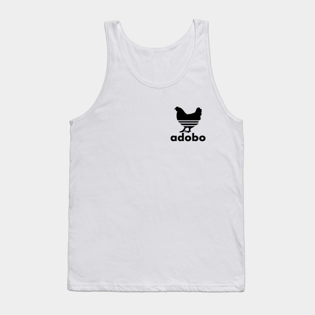 ADOBO CHICKEN FILIPINO FOOD POCKET DESIGN Tank Top by Aydapadi Studio